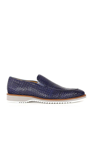 Mezlan R20658 Woven Leather Hybrid Loafers (MZ3620)-AmbrogioShoes