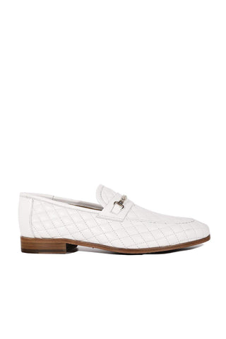 Mezlan S20618 Quilted Calf-Skin Leather Horsebit Slip-On Loafers (MZ3615)-AmbrogioShoes
