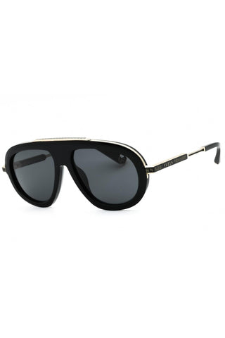 Philipp Plein SPP151M plastic Oval Men's Sunglasses-AmbrogioShoes