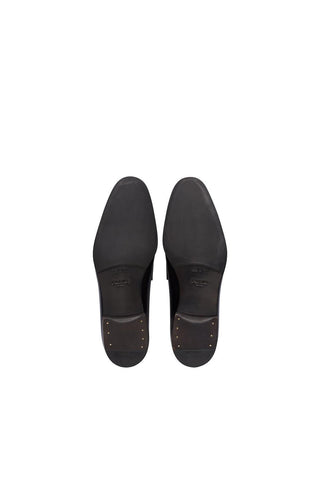 Prada 2DB185-248 Black Calf-Skin Leather Penny Loafers (PRM1031)-AmbrogioShoes