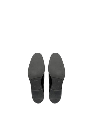 Prada 2EB174-UWU Black Saffiano / Calf-Skin Leather Oxfords (PRM1008)-AmbrogioShoes