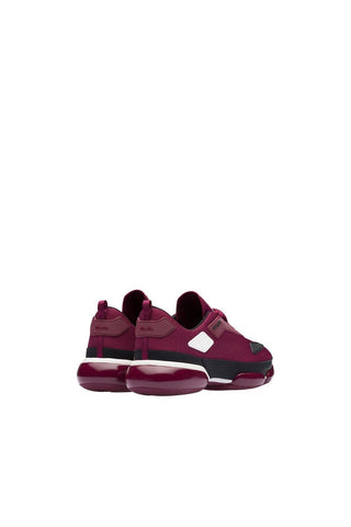 Prada 2EG253-2ODA Burgundy Cloudbust Technical Fabric Sneakers (PRM1001)-AmbrogioShoes