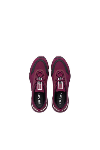 Prada 2EG253-2ODA Burgundy Cloudbust Technical Fabric Sneakers (PRM1001)-AmbrogioShoes