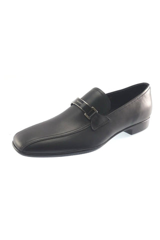 Prada 4D2823-ASK Black Calf-Skin Leather Slip-On Loafers (PRM1019)-AmbrogioShoes