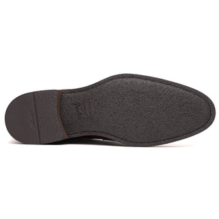 Zelli Italia Roma Men's Shoes Cognac Burnished Calf-Skin Leather Penny Loafer (ZEL1019)