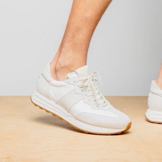 Zelli Italia Roxi Men's Shoes White Suede & Calf-Skin Leather Sneaker (ZEL1078)