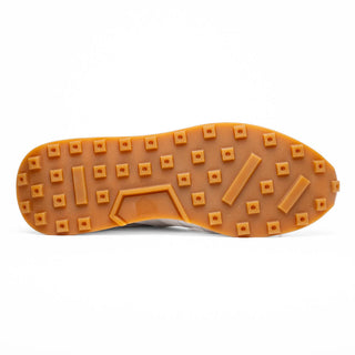 Zelli Italia Roxi Men's Shoes Taupe Suede & Calf-Skin Leather Sneaker (ZEL1078)