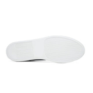 Zelli Italia Russo Men's Shoes Olive Burnished Calf-Skin Leather Sneaker (ZEL1050)