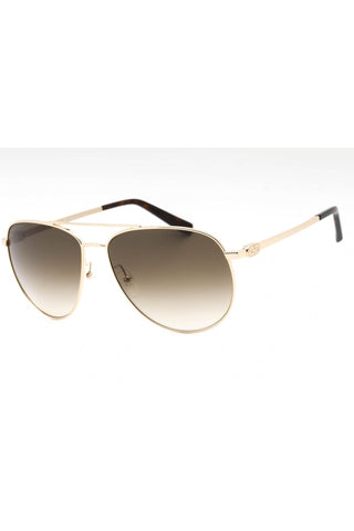 Salvatore Ferragamo SF157S Sunglasses Gold / Grey Gradient-AmbrogioShoes