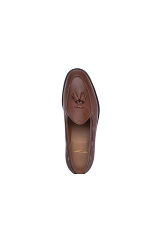 Tangerine 8-T Deer Loafers-Dellamoda