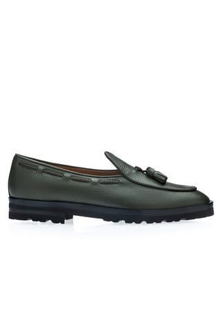 Tangerine 8-T Deer Loafers-Dellamoda