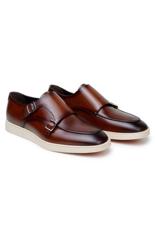 Studio Belvedere Marcio Nappa Leather Double Monk-Strap (SBV1008)-AmbrogioShoes