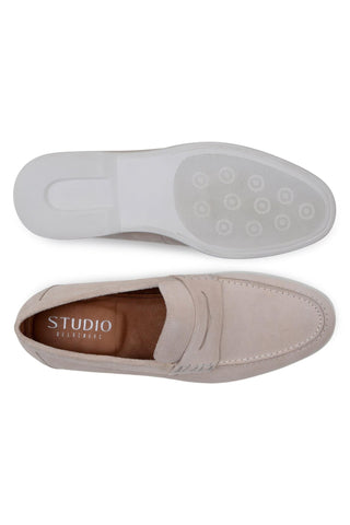 Studio Belvedere Niko Suede Penny Loafer-AmbrogioShoes