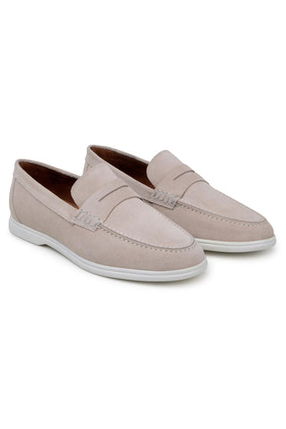 Studio Belvedere Niko Suede Penny Loafer-AmbrogioShoes