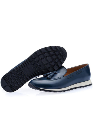 SUPERGLAMOUROUS Philippe Nappa Leather Active Sneakers (SPGM1185)-AmbrogioShoes