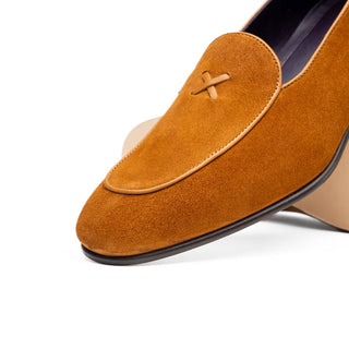 Zelli Italia 16-681 Men's Shoes Goat-Skin Suede Slip-On Loafer (ZEL1036)